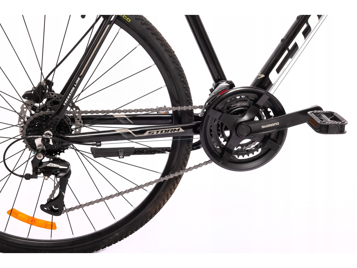 ROWER CROSSOWY STORM CROSS AERO 4.0 RAMA 21" KOŁA 28" TARCZE SHIMANO ACERA