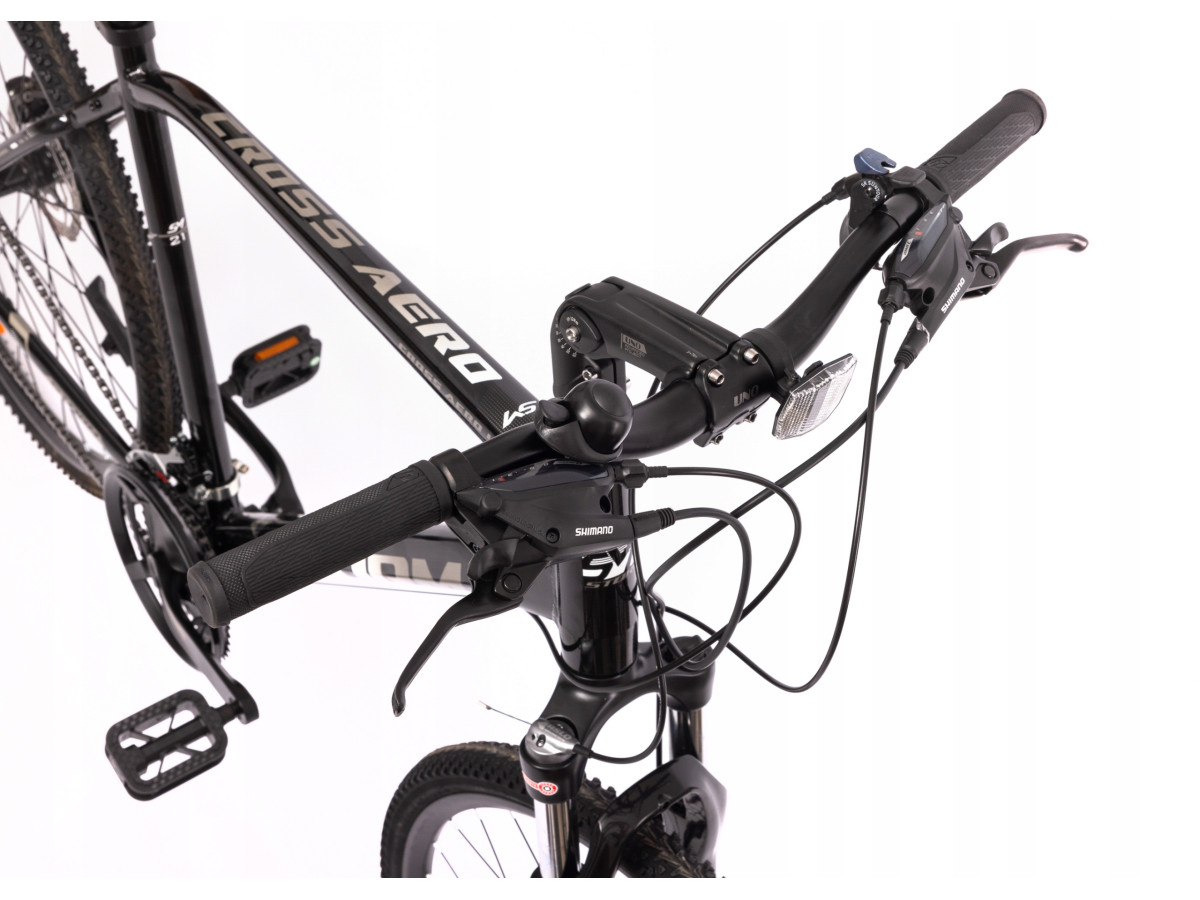 ROWER CROSSOWY STORM CROSS AERO 4.0 RAMA 21" KOŁA 28" TARCZE SHIMANO ACERA