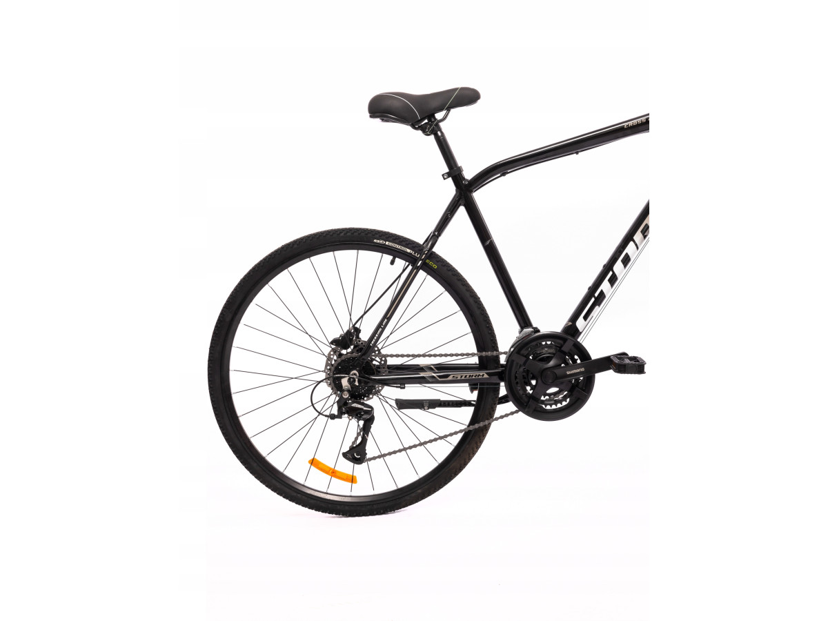 ROWER CROSSOWY STORM CROSS AERO 4.0 RAMA 21" KOŁA 28" TARCZE SHIMANO ACERA