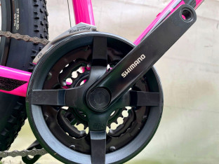 STORM SHARK LADY RAMA 17" KOŁA 27,5" CZARNY FUKSJA HYDRAULIKA SHIMANO ALTUS