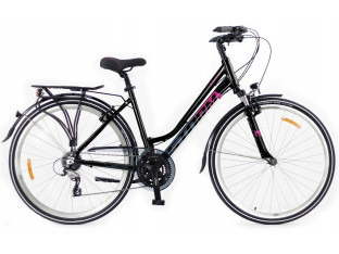 ROWER TREKKINGOWY STORM MARATHON 5.0 SHIMANO ACERA SUNTOUR LED 24 BIEGI