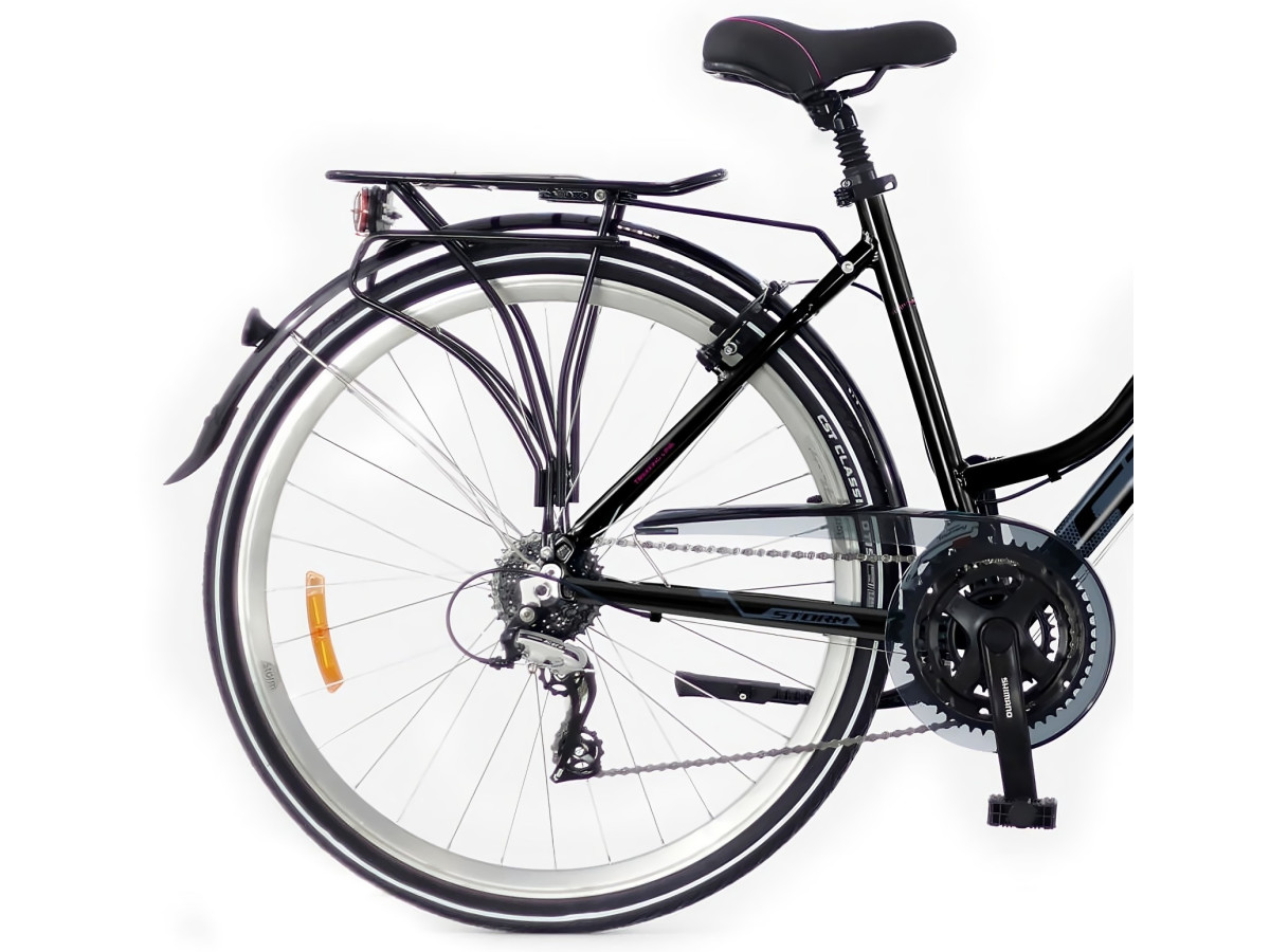 ROWER TREKKINGOWY STORM MARATHON 5.0 SHIMANO ACERA SUNTOUR LED 24 BIEGI