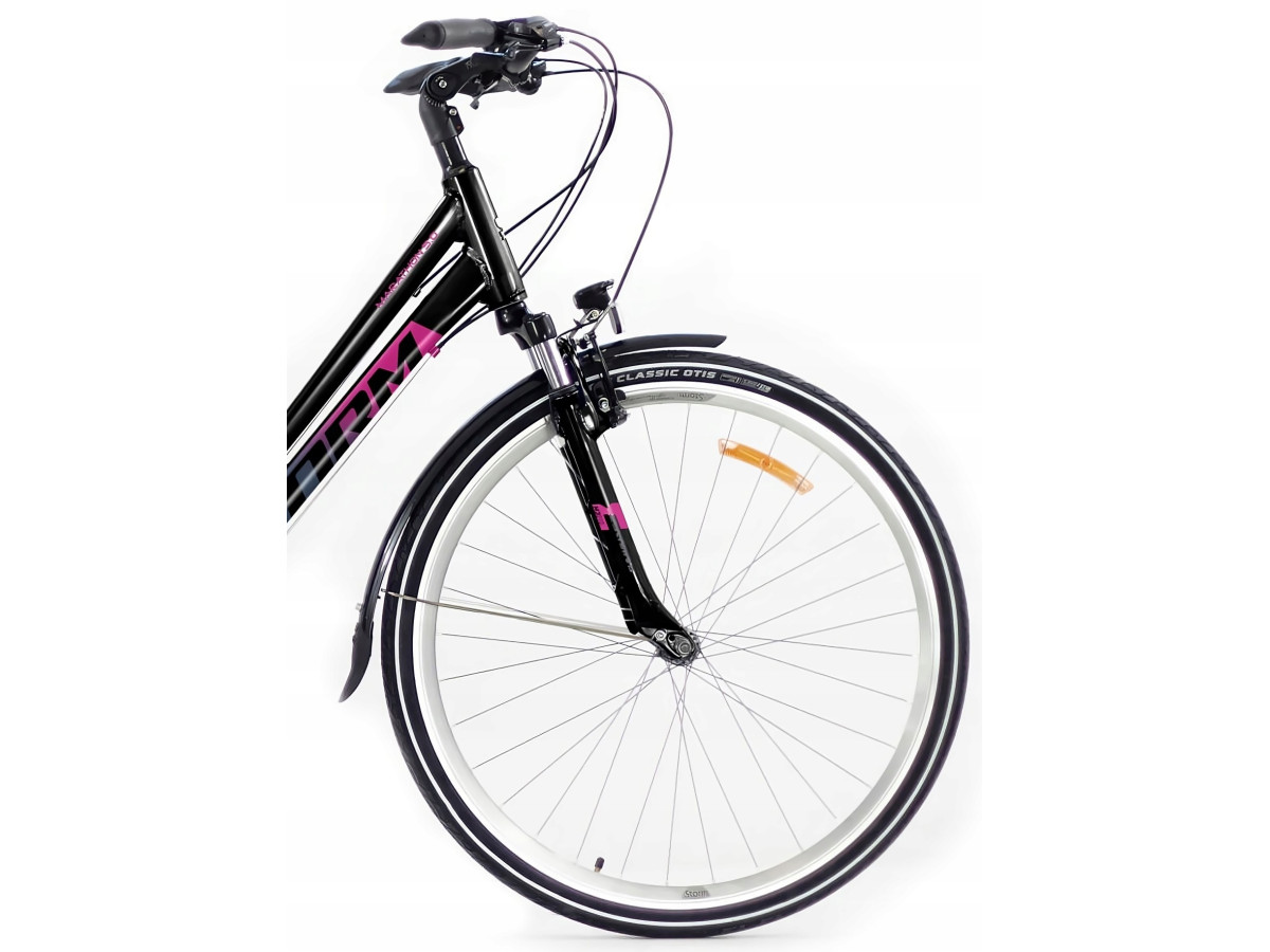 ROWER TREKKINGOWY STORM MARATHON 5.0 SHIMANO ACERA SUNTOUR LED 24 BIEGI