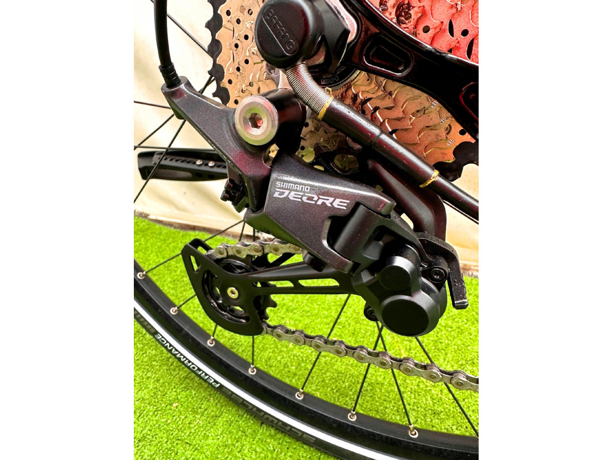 ROWER ELEKTRYCZNY ORTLER SPEEDER 50CM SHIMANO DEORE PRZEBIEG 71KM