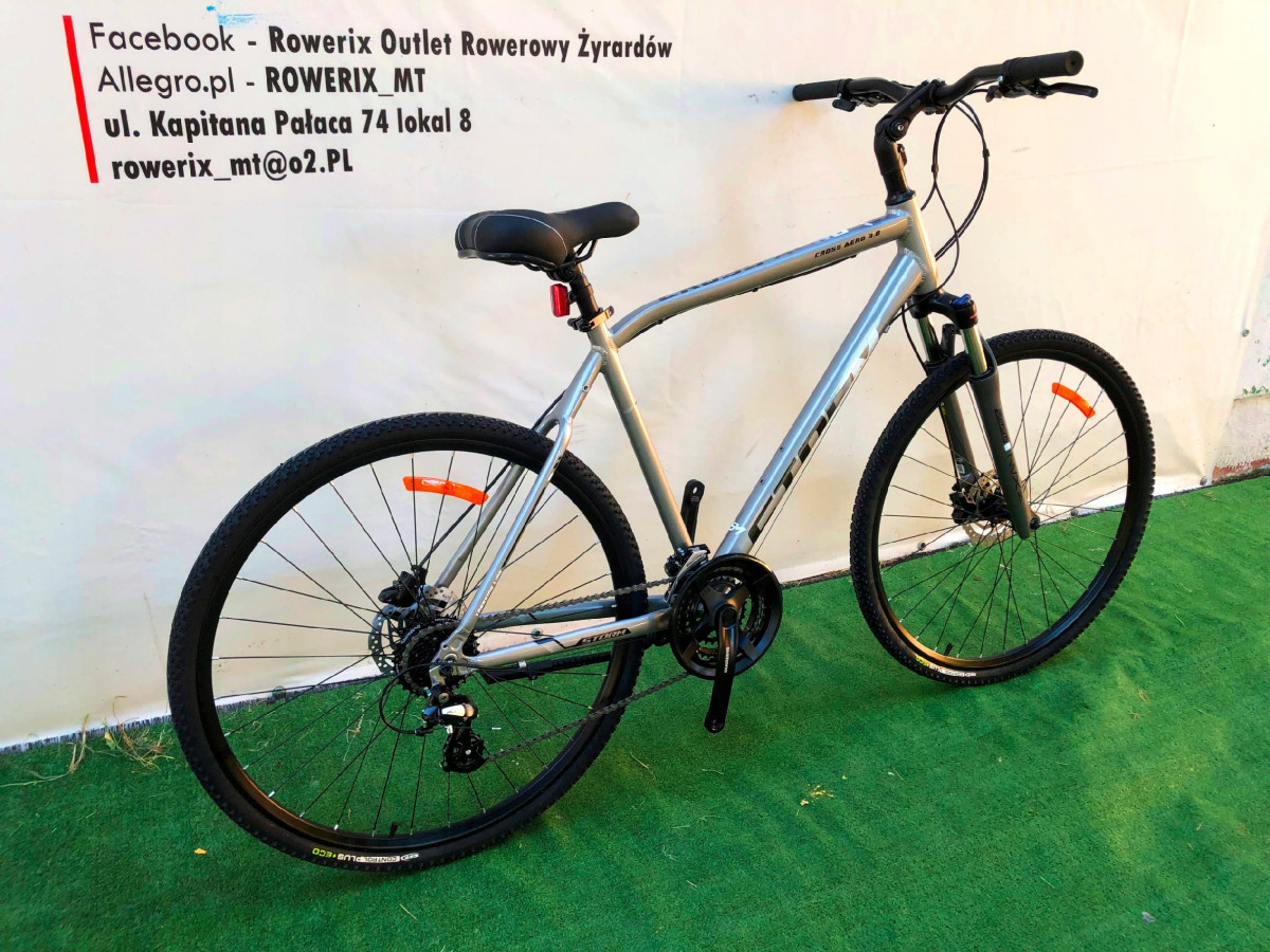 NOWY STORM CROSS AERO 3.0 SHIMANO ALTUS HYDRAULIKA SR SUNTOUR BLOKADA