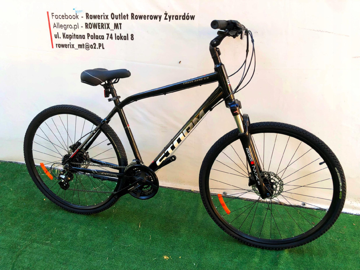 ROWER CROSSOWSY STORM CROSS AERO 3.0 SHIMANO ALTUS RAMA 19 KOŁA 28