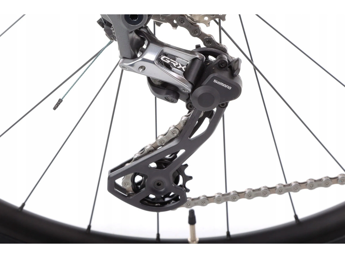 ROWER GRAVEL FELT BROAM 30 SHIMANO GRX 2X12 CARBON RAM L 56CM SZTYWNE OSIE