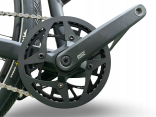 ROWER ELEKTRYCZNY URBAN ROSE SNEAK + RAMA 43CM MAHLE X35 SHIMANO HYDRAULIKA