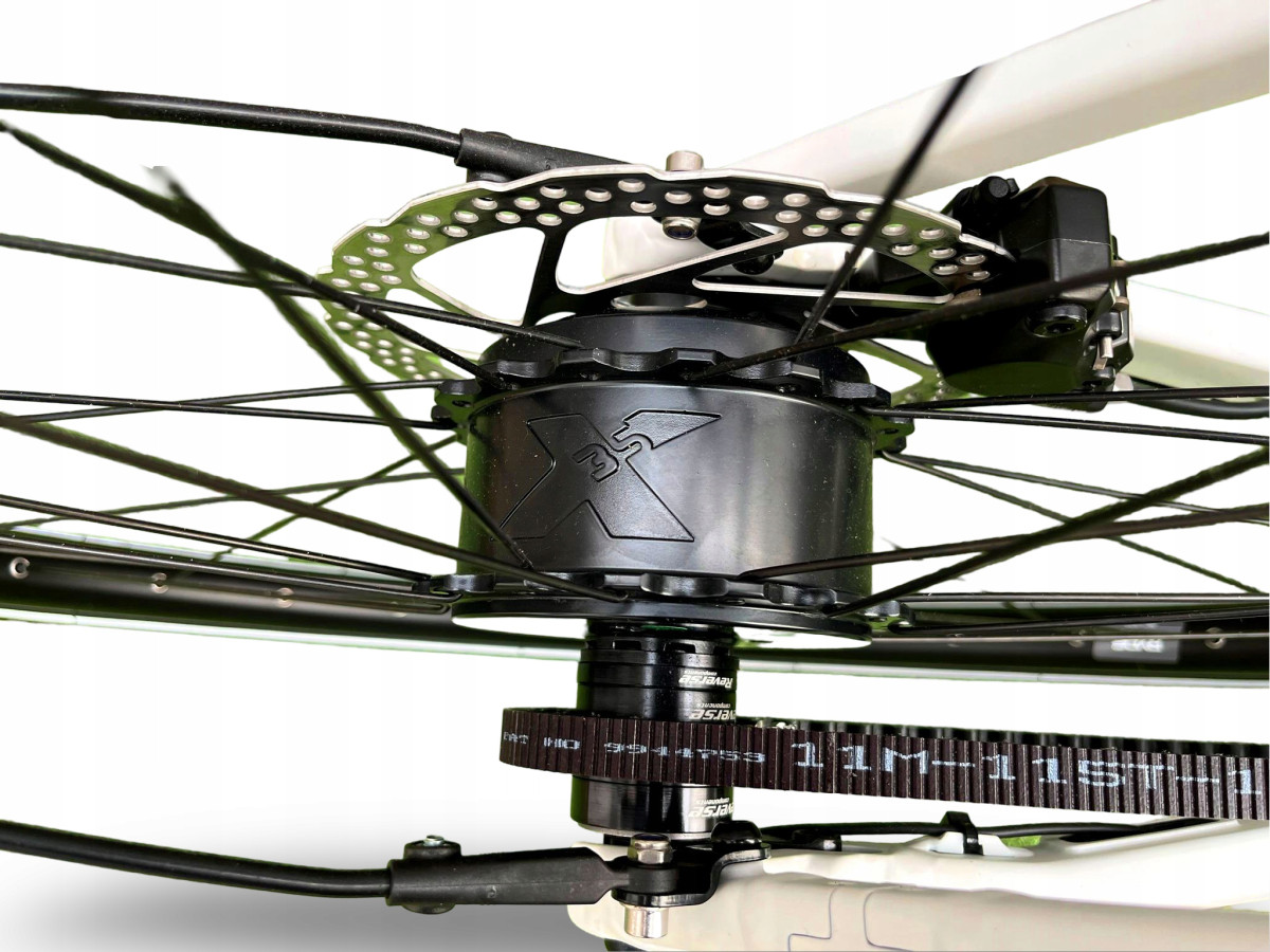 ROWER ELEKTRYCZNY URBAN ROSE SNEAK + EQ 47CM MAHLE X35 SHIMANO HYDRAULIKA