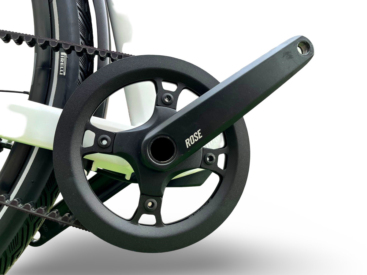 ROWER ELEKTRYCZNY URBAN ROSE SNEAK + EQ 47CM MAHLE X35 SHIMANO HYDRAULIKA