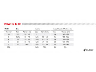 ROWER GÓRSKI MTB CUBE AIM SLX RAMA 24" KOŁA 29" SHIMANO ALIVIO HYDRAULIKA