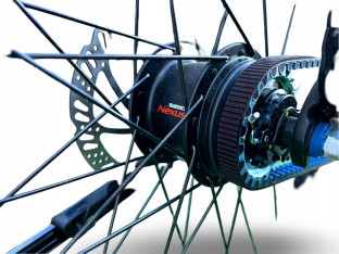 ROWER ELEKTRYCZNY ORTLER E-SPEEDER RAMA 56CM SHIMANO STEPS PASEK GATES