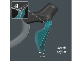 KLAMKOMANETKA DŹWIGNIA DUAL CONTROL SHIMANO ULTEGRA Di2 ST-R8150 PRZÓD LEWA