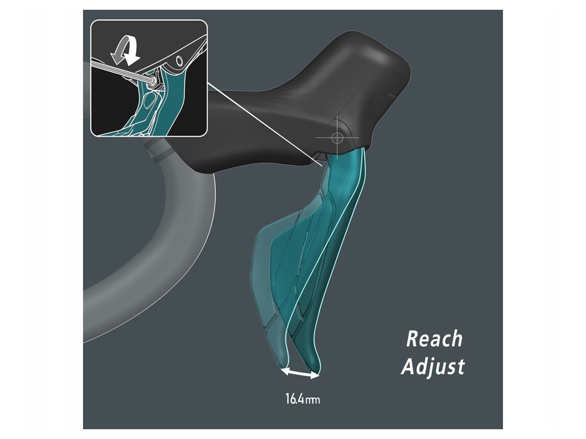 KLAMKOMANETKA DŹWIGNIA DUAL CONTROL SHIMANO ULTEGRA Di2 ST-R8150 PRZÓD LEWA