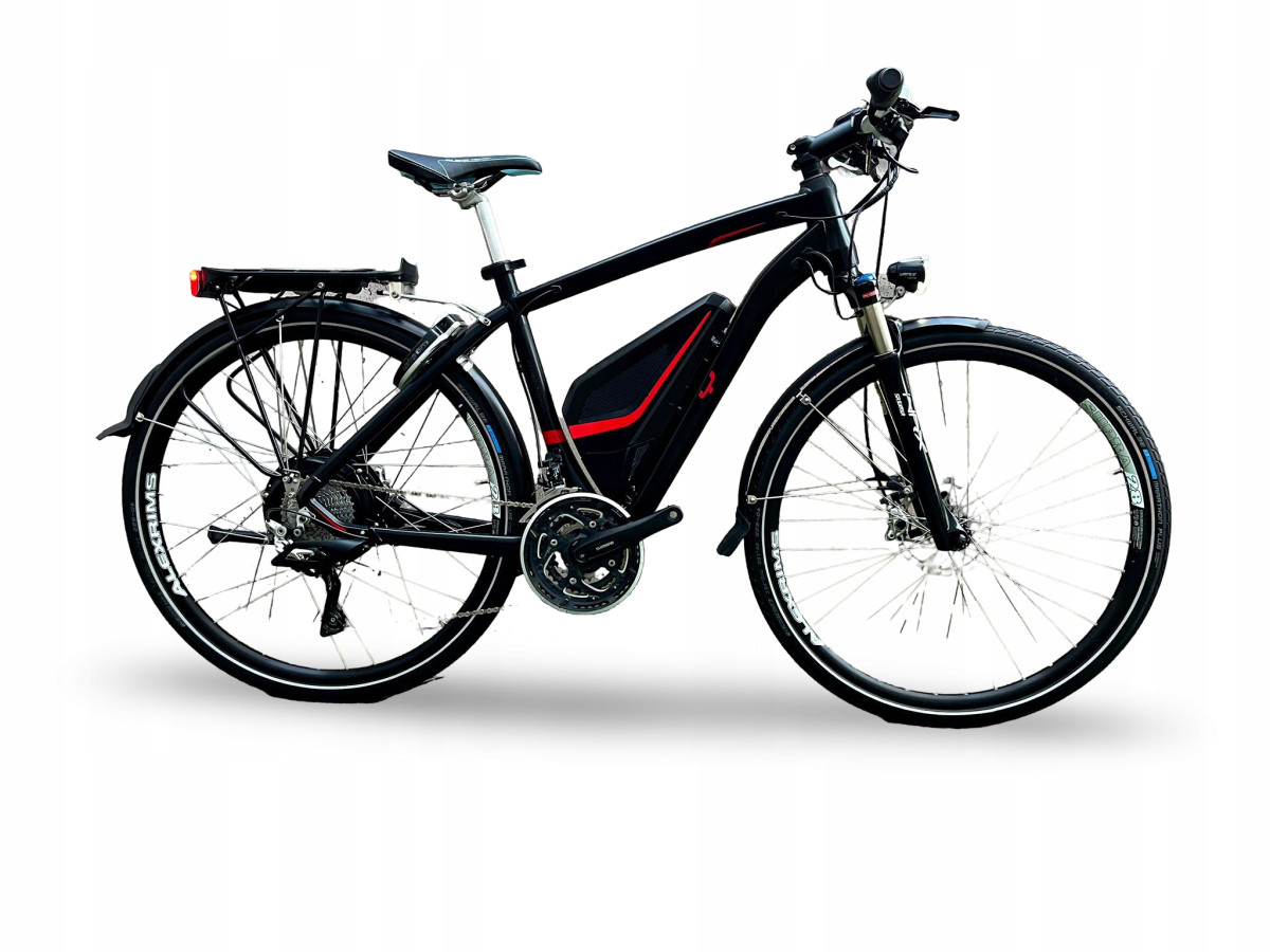 ROWER ELEKTRYCZNY FLYER C10 RAMA 51CM PANASONIC 48V DEORE XT HYDRAULIKA