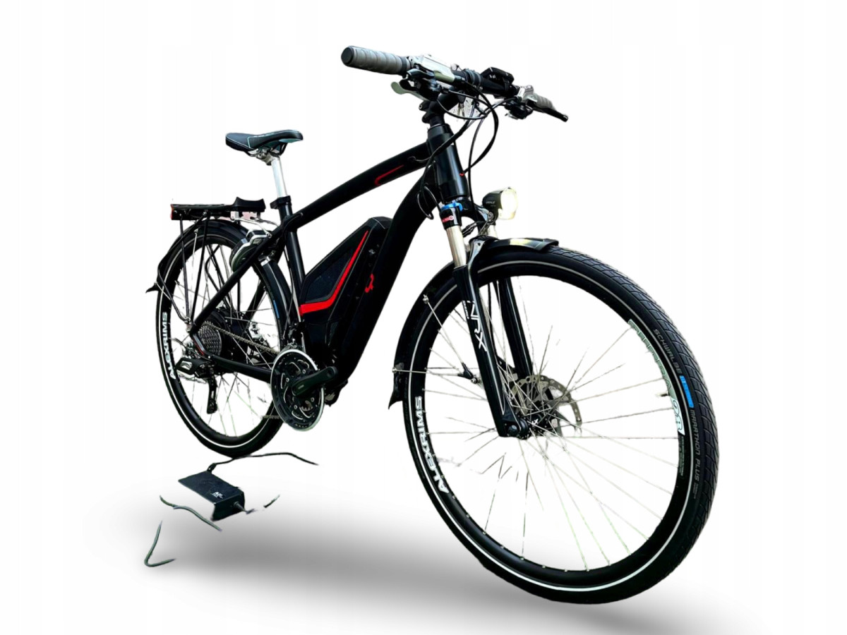 ROWER ELEKTRYCZNY FLYER C10 RAMA 51CM PANASONIC 48V DEORE XT HYDRAULIKA