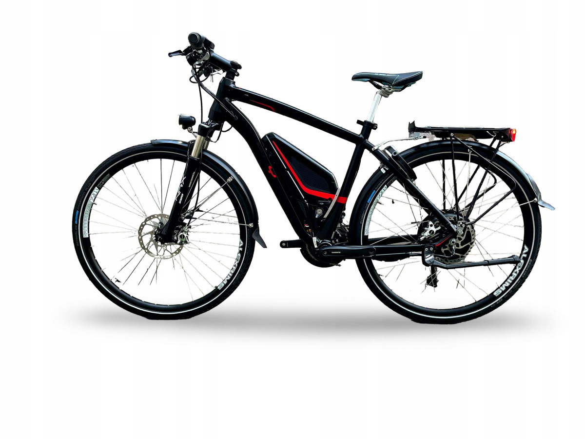 ROWER ELEKTRYCZNY FLYER C10 RAMA 51CM PANASONIC 48V DEORE XT HYDRAULIKA