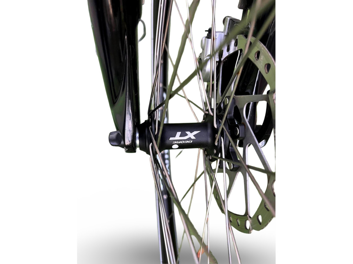 ROWER ELEKTRYCZNY FLYER C10 RAMA 51CM PANASONIC 48V DEORE XT HYDRAULIKA