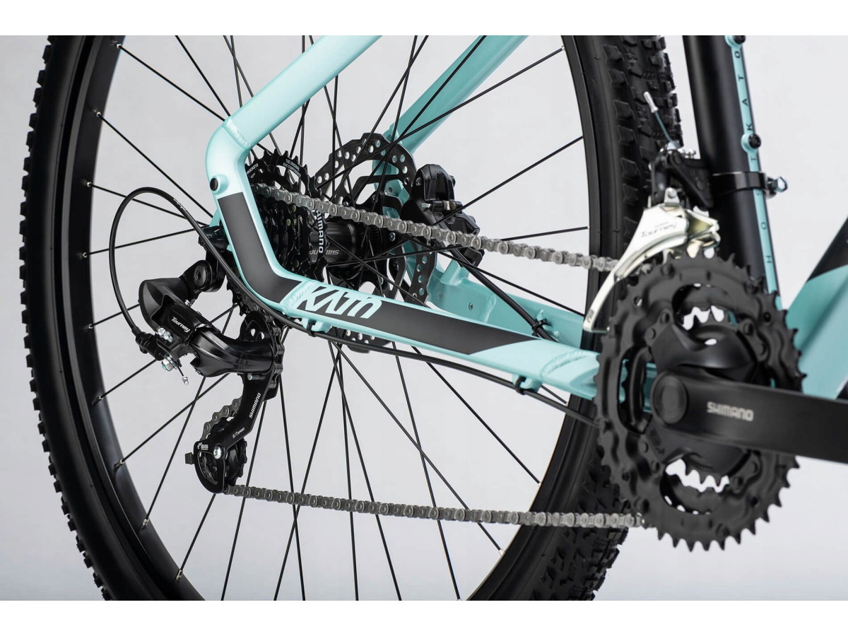 ROWER GÓRSKI MTB GHOST KATO RAMA M KOŁA 29 MINT/BLACK HYDRAULIKA SHIMANO