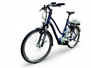 ROWER ELEKTRYCZNY MIEJSKI FLYER E-CITY RAMA 56CM KOŁA 26" PRZEBIEG 1677KM