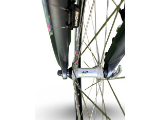 ROWER ELEKTRYCZNY MIEJSKI FLYER E-CITY RAMA 56CM KOŁA 26" PRZEBIEG 1677KM