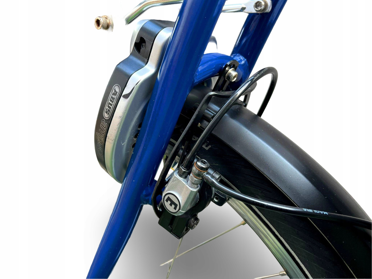 えびふらい EとM ROWER ELEKTRYCZNY MIEJSKI FLYER E-CITY RAMA 56CM KOŁA 26