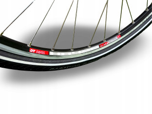 ROWER ELEKTRYCZNY MIEJSKI FLYER E-CITY RAMA 56CM KOŁA 26" PRZEBIEG 1677KM