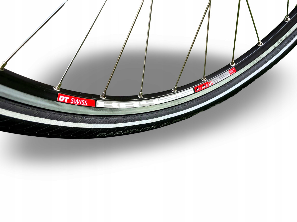 ROWER ELEKTRYCZNY MIEJSKI FLYER E-CITY RAMA 56CM KOŁA 26" PRZEBIEG 1677KM