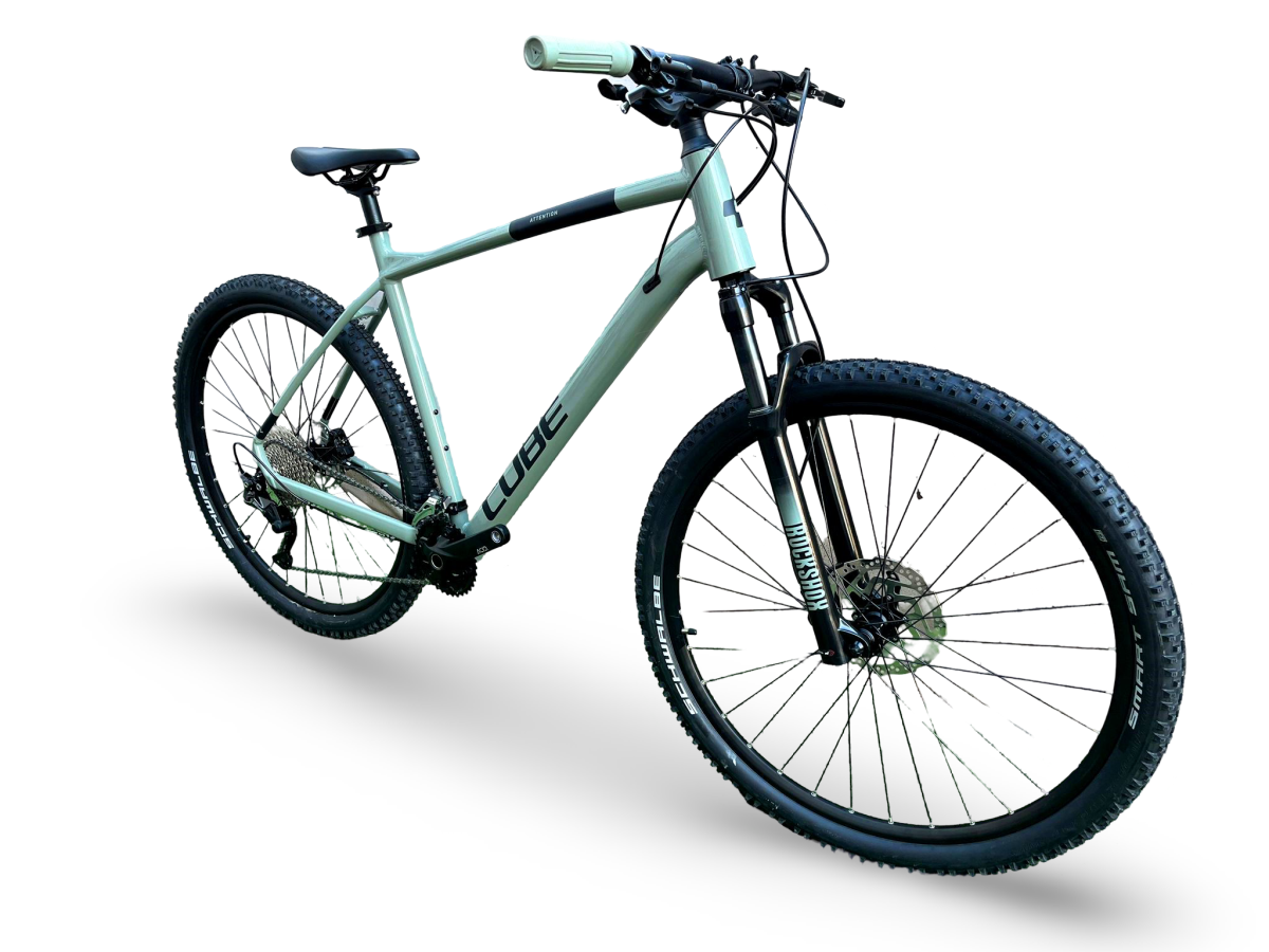 ROWER GÓRSKI CUBE ATTENTION RAMA XXL 24" SHIMANO DEORE 2X11 ROCK SHOX JUDY