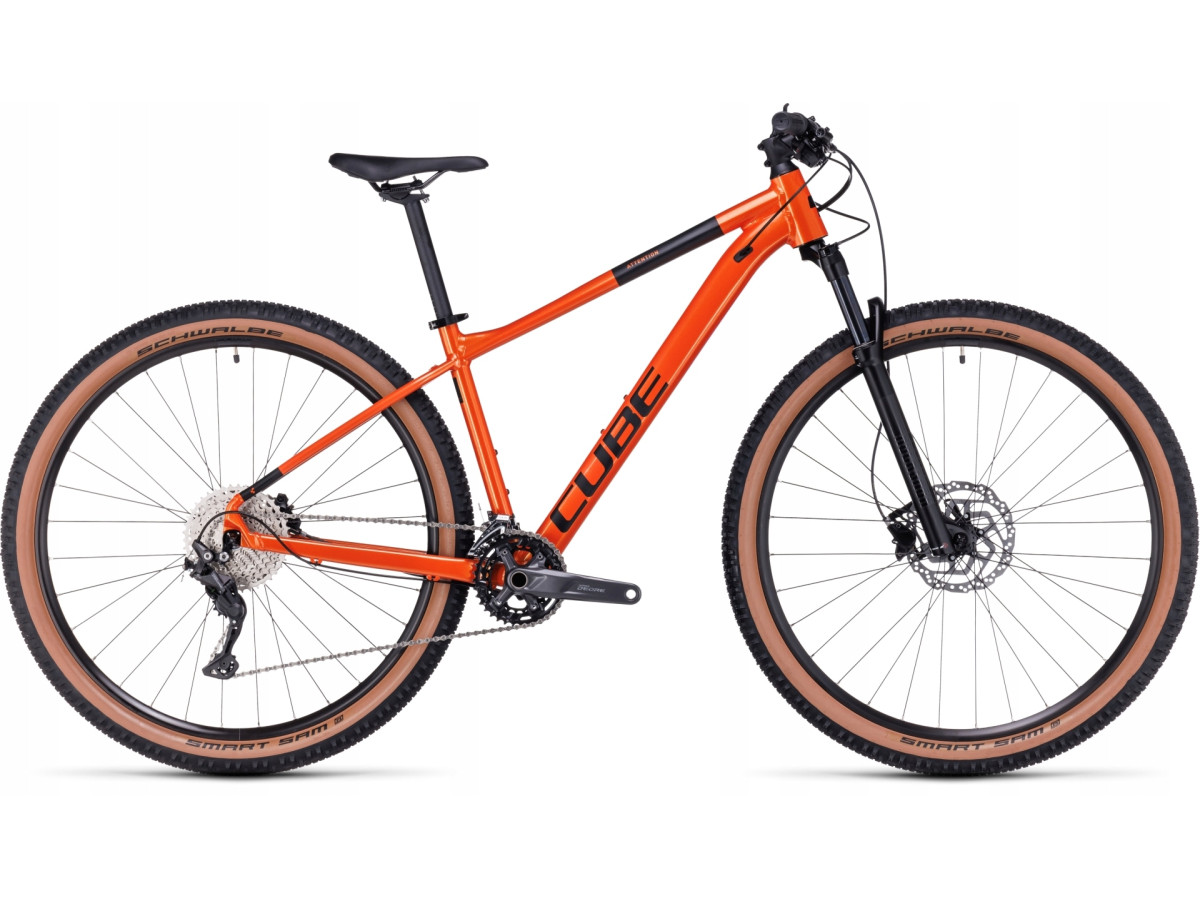 ROWER GÓRSKI MTB CUBE ATTENTION RAMA L KOŁA 29" SHIMANO DEORE ROCK SHOX