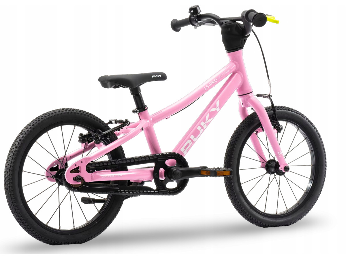 ROWER DZIECIĘCY PUKY LS-PRO 16 LTD RÓŻOWY LEKKI WAGA 5,5KG LIMITOWANY 2025