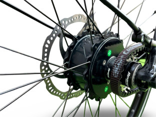 ROWER ELEKTRYCZNY ROSE SNEAK + EQ RAMA 52CM MAHLE X35 PASEK GATES