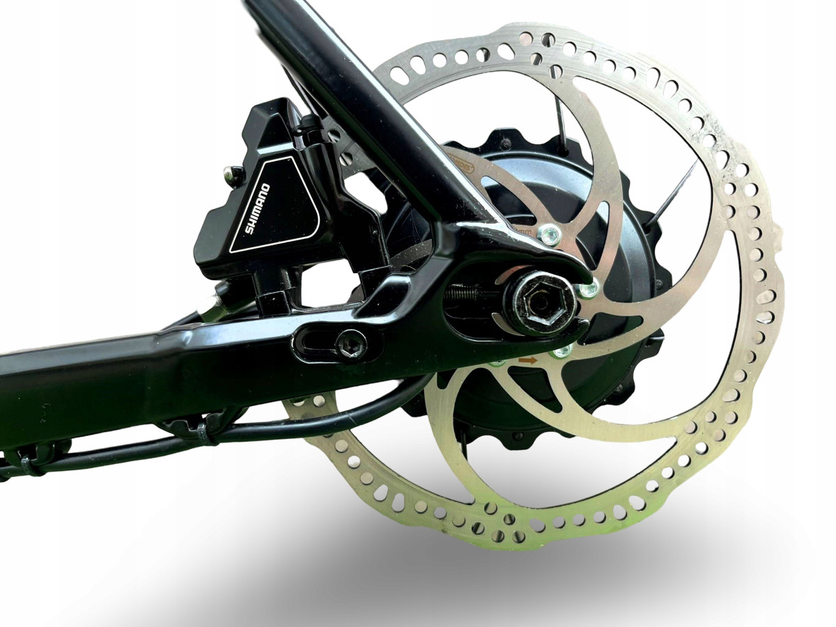 ROWER ELEKTRYCZNY ROSE SNEAK + EQ RAMA 52CM MAHLE X35 PASEK GATES