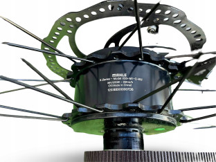 ROWER ELEKTRYCZNY ROSE SNEAK + EQ RAMA 52CM MAHLE X35 PASEK GATES