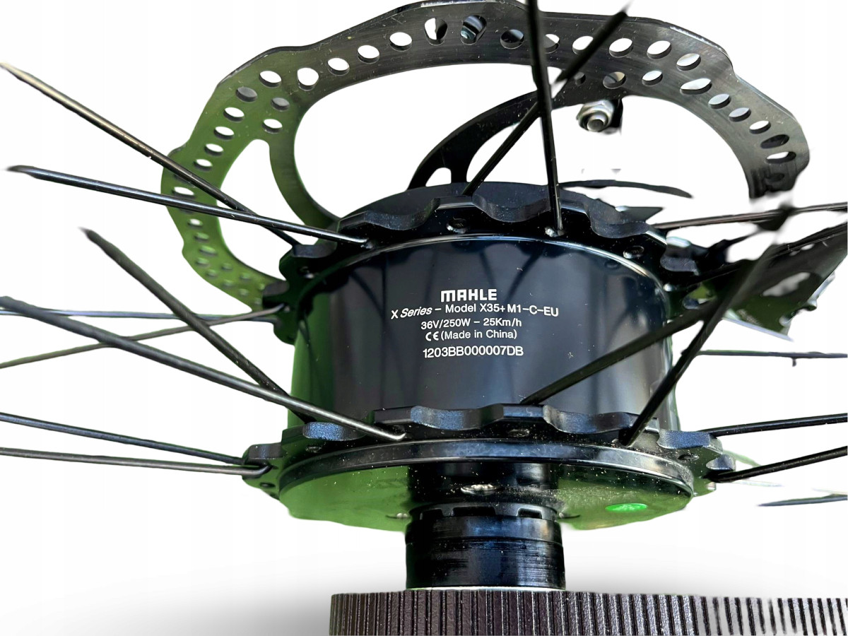 ROWER ELEKTRYCZNY ROSE SNEAK + EQ RAMA 52CM MAHLE X35 PASEK GATES