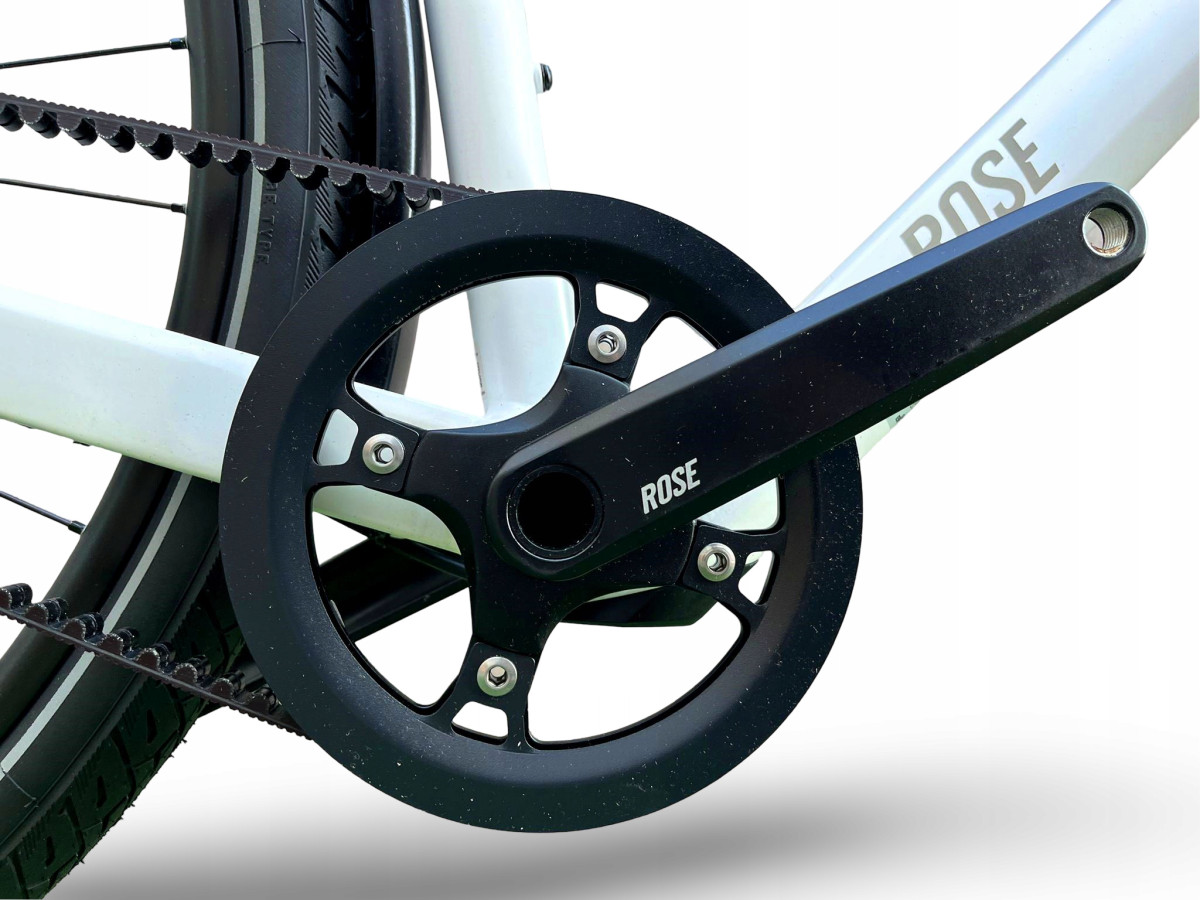 ROWER ELEKTRYCZNY ROSE SNEAK + EQ RAMA 52CM MAHLE X35 PASEK GATES