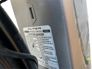 ROWER ELEKTRYCZNY FLYER C10 RAMA 44CM NUVINCI HARMONY 360 PANASONIC 540WH