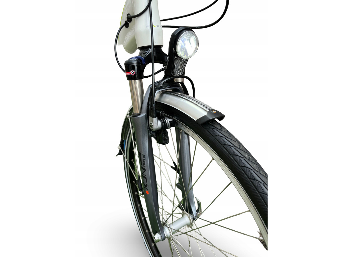 ROWER ELEKTRYCZNY FLYER T-SERIES RAMA 46CM SHIMANO NEXUS 8 PANASONIC 540WH