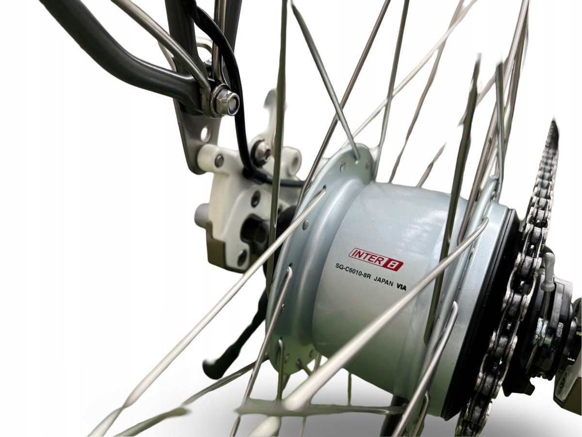 ROWER ELEKTRYCZNY FLYER T-SERIES RAMA 46CM SHIMANO NEXUS 8 PANASONIC 540WH