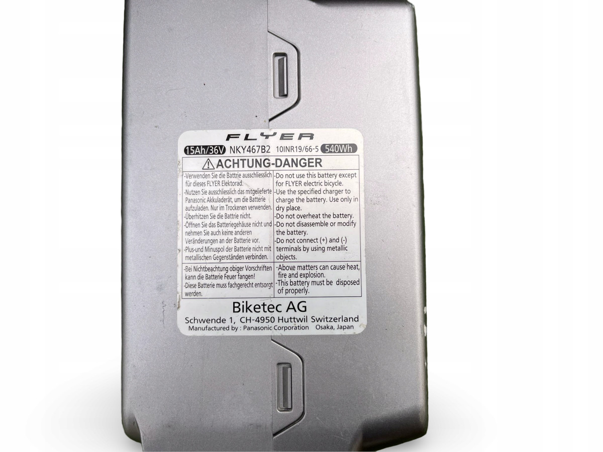 ROWER ELEKTRYCZNY FLYER T-SERIES RAMA 46CM SHIMANO NEXUS 8 PANASONIC 540WH