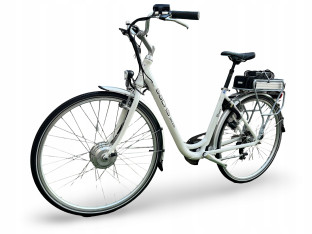 ROWER ELEKTRYCZNY SACHS BASIX RAMA 47CM KOŁA 28" SHIMANO TOURNEY