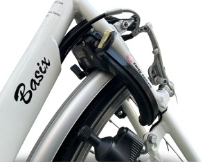 ROWER ELEKTRYCZNY SACHS BASIX RAMA 47CM KOŁA 28" SHIMANO TOURNEY