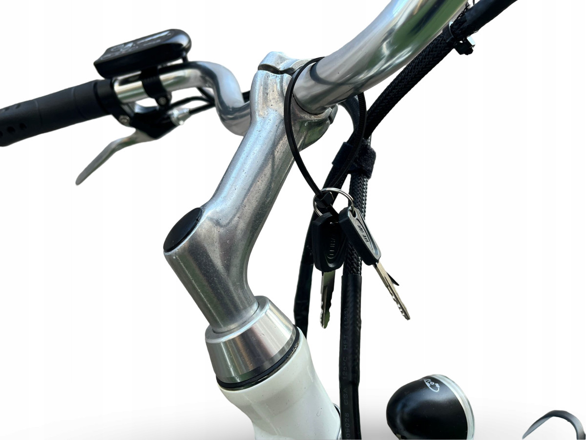 ROWER ELEKTRYCZNY SACHS BASIX RAMA 47CM KOŁA 28" SHIMANO TOURNEY