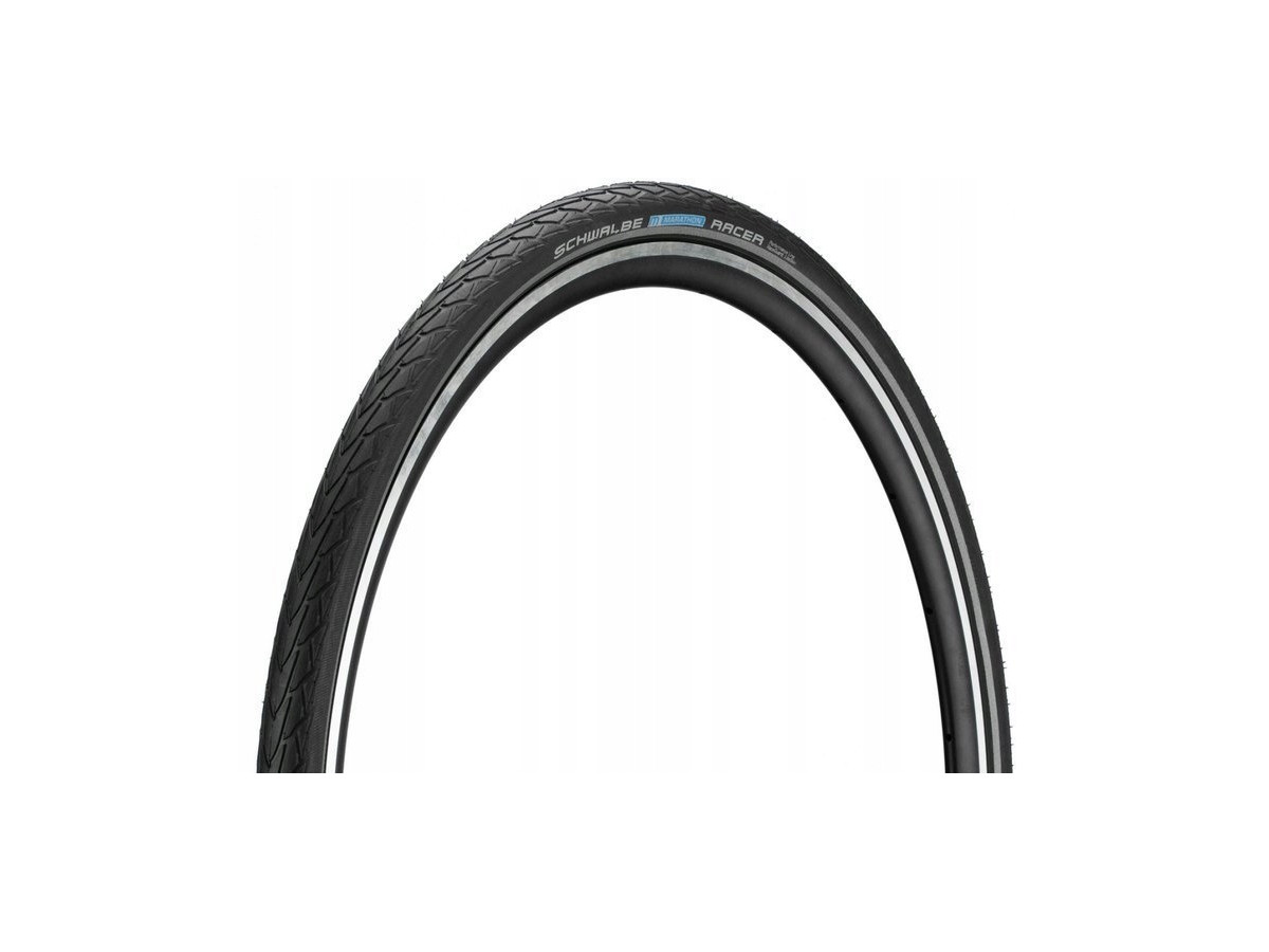 OPONA TREKKINGOWA/MIEJSKA SCHWALBE MARATHON RACER 28x1.35” ODBLASKOWA