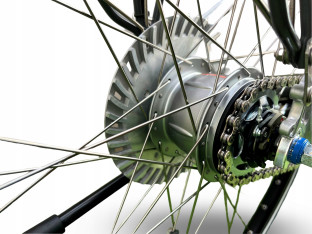 ROWER ELEKTRYCZNY FLYER T-SERIES RAMA 44CM SHIMANO NEXUS 8 PANASONIC 432WH