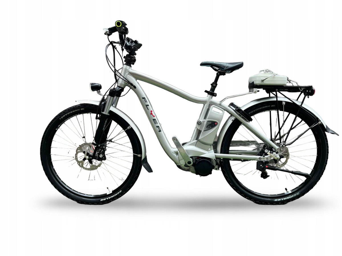 ROWER ELEKTRYCZNY FLYER T-SERIES RAMA 44CM SHIMANO XT 8 PANASONIC 10AH