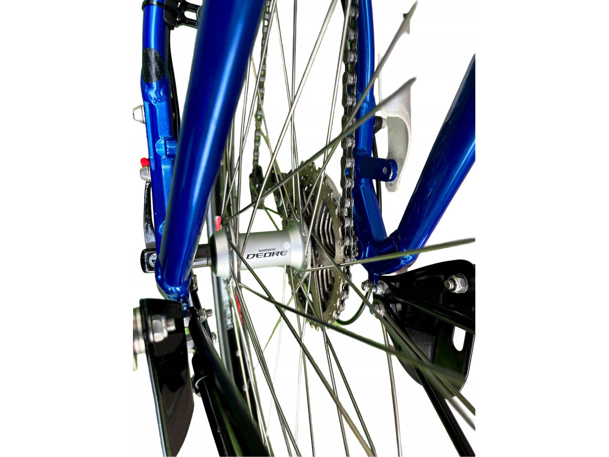 ROWER ELEKTRYCZNY FLYER T-SERIES RAMA 45CM SHIMANO DEORE PANASONIC 14AH