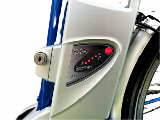 ROWER ELEKTRYCZNY FLYER T-SERIES RAMA 45CM SHIMANO DEORE PANASONIC 14AH