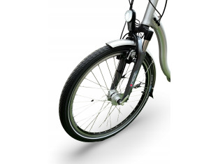 ROWER ELEKTRYCZNY FLYER T-SERIES RAMA 50CM SHIMANO ALFINE PANASONIC 10AH