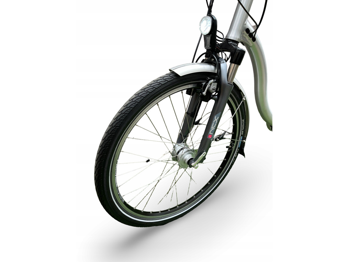 ROWER ELEKTRYCZNY FLYER T-SERIES RAMA 50CM SHIMANO ALFINE PANASONIC 10AH